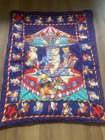 Vintage 1990’s Handmade Teddybear Carousel Cot Quilt Bedding