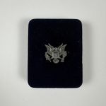 US Presidential Medal Presentation Box Navy Velvet Great Seal Coin Display
