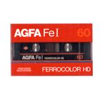 AGFA FE I 60 - Ferrocolor HD - BRAND NEW - Sealed Cassette Tape