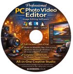 Photography & Film Edit Software DVD | Professional Suite of Editing Programs