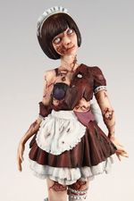 Kaitendoh Horror Figure Series Zombie Girl (2011) New Sealed Japan Import Toy