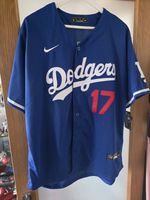 LA Dodgers Nike MLB  Blue Jersey / 17 Shohei Ohtani - Size XL