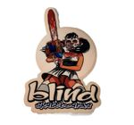 Blind Skateboard Very Cool Sticker Chainsaw, Ski Mask, Killer Girl, Red Panties