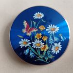 Vintage 1950s Stratton Compact "Butterfly Meadow" Unused