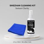 Streak-Free Screen Cleaner Spray Kit Microfiber Cloth Smart TV LCD LED OLED Car