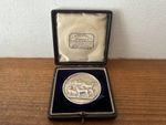 Rare Antique Boxed Dog Show Silver Medal - J A Restall, Birmingham 1911 22.5gm