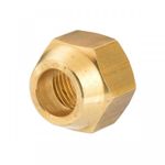 SHORT FLARE NUTS FOR REFRIGERATION PIPEWORK COPPER TUBING TUBE 1/4 3/8 1/2 3/4