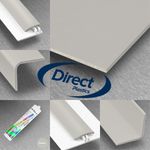 PVC Cladding Pebble Satin Waterproof Sheets & Profiles - Full System