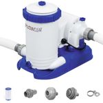 Bestway Filter Pump 9463 l/h Cartridge Type IV Pool Pump up to 62000L