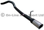 Transit Connect 1.6 TDCi 2012-21 Rear Silencer Delete SPORTEX Exhaust Single 3"