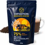 Luxury Hot Chocolate - Real 75% Belgian Chocolate Flakes - 250G