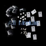 10x Aluminum Heatsink Heat Sink with Screw Sets for TO-220 Transistor 20x15x10mm