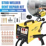 3KW 3500A Car Body Dent Repair Tool Panel Dent Puller Spot Welder Stud Welder UK