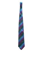 Royal Regiment of Scotland Issued Regimental Tie Striped Blue Purple Green