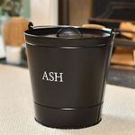 Black Ash Bucket with Lid
