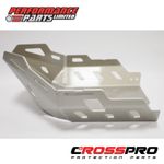 Suzuki DL650 VStrom 2022 CrossPro Ice Silver Aluminium Engine Guard Bash Plate