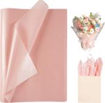 Pink Metallic Tissue Paper, 20 Sheets Pearlescent, 50x35m Packing Gift Paper fo