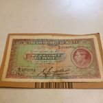 Malta 1939 2 Shillings PMG Certified Banknote VF 25 Pick 11
