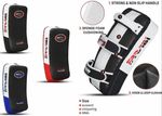 1 x Farabi Boxing Strike Shield Muay Thai Kickboxing Training Puncing Pad Curved