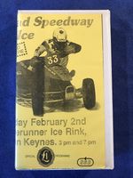 QUAD RACING SPEEDWAY ON ICE - BLADERUNNER ICE RINK - MILTON KEYNES - VHS/VIDEO *