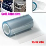 Clear Paint Protection Film Vinyl Wrap PPF Self Adhesive Car Bike 15cm*3M