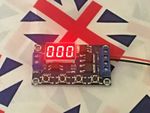 DC 12V 24V Dual MOS, Multi function Delay Relay Trigger Cycle Delay Switch Timer