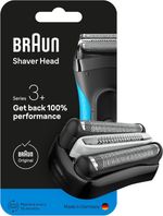 Braun Series 3+ Electric Shaver ORIGINAL Replacement Head, Get Back 100% Shaving