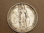 Original 1905 .925 Silver Edward VII Two Shilling / Florin Coin - G Condition