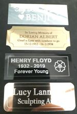 Trophy Plates Plaques UNLIMITED FREE ENGRAVING FREEPOST