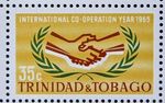 TRINIDAD AND TOBAGO 1965 SG311 QEII INTERNATIONAL CO-OPERATION YEAR  -  MNH