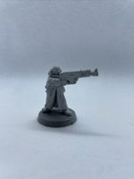 Delaque Ganger With Autogun Metal Miniature - Necromunda 95 - OOP