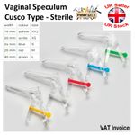 VAGINAL SPECULUM Sterile SUSCO TYPE Solid Disposable Gynecological XXS/XS/S/M/L