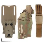 6354DO Tactical Pistol Holster for Glock 17 Compatible w/X300 Lights Holsters