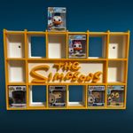 Display Shelf for Bitty Pop  Simpsons Themed  stand , organizer