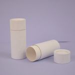 Nutley's 70ml Cardboard Deodorant Tubes Eco-Friendly Push Up Kraft Cosmetics