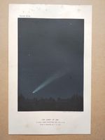 The Comet of 1882 - Antique Print - 1890