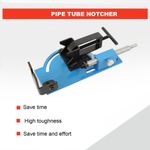 Hole Saw 2 Inch Pipe Tube Notcher Adjustable Angles 0°–60° - 1/2" Chuck New