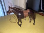 Palitoy pippa brown pony with bridle and saddle vintage