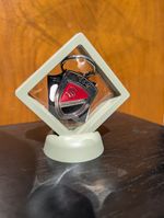 HBO The Sopranos Official Collectible Key Chain - Crest Logo Floating 3D Display