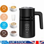 4-in-1 Electric Milk Frother & Steamer – Automatic Latte and Coffee Foam Maker