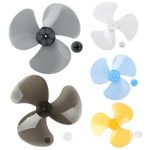 Plastic Fan Blades Replacement Parts Fits for 12/16 inch Standing Pedestal Fan