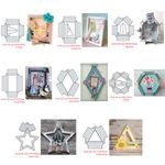 3D Photo Frame Album Metal Cutting Dies Stencil Cardmaking Scrapbook Paper Craft