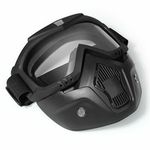 Safety Face Shield Mask Goggles Kits Anti Dust Mouth Filter Work Eye Protection