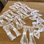 Dolls House Net Curtains With Rods X13