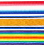 WW1 British Trio 1914-15 Star, War and Victory Medal Ribbon 6 Inch