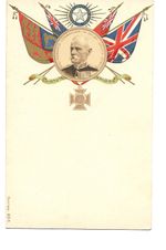 Lord Roberts Boer War Patriotic Postcard Commander-in-Chief South Africa VC