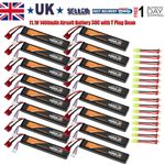 3S 11.1V 1400mAh 30C LiPo Rechargeable Airsoft Hobby Battery Mini Tamiya Cable