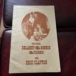 DELANEY & BONNIE / ERIC CLAPTON 1969 British Tour Programme (UK) 