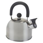Camping Whistling Kettle 14cm x 17cm Silver X 1