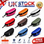 Portable Zipper Eye Glasses Sunglasses Hard Case Box Protector Large Hold Gift